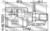 FEBEST 0311-HRVMTRH Joint, drive shaft